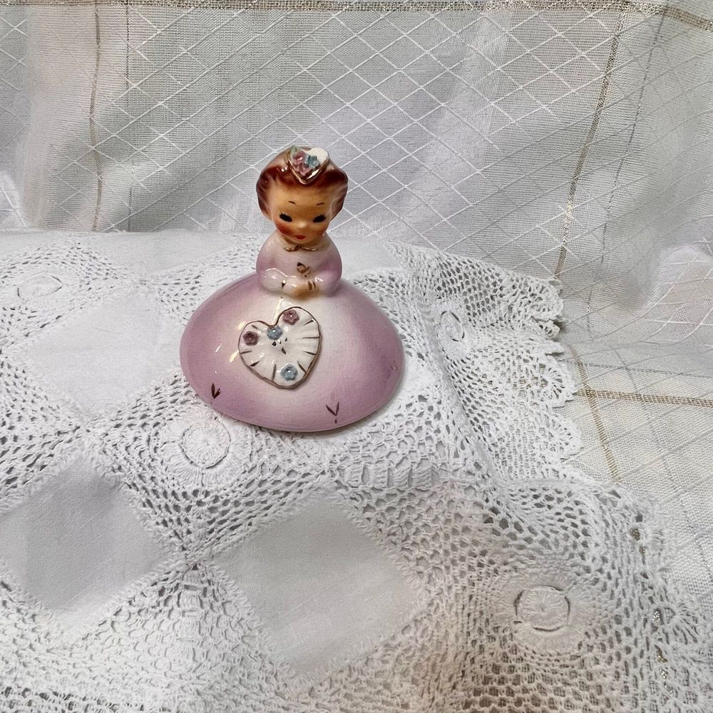 Vintage Josef Originals FEBRUARY AMERICAN BEAUTY Series, Valentines Decor